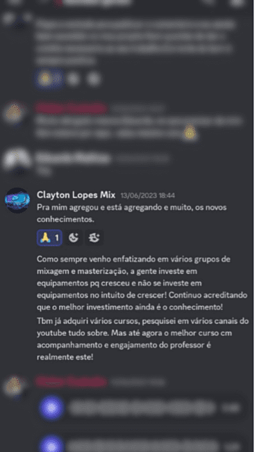 Depoimento 1 Sua Música Sem Segredo