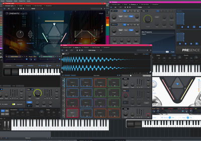Instrumentos Virtuais Fender Studio Pro 8